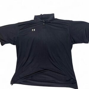 Under Armour Men's Polo Shirt in Black Size XXL